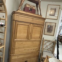 Antique Pine Armoire