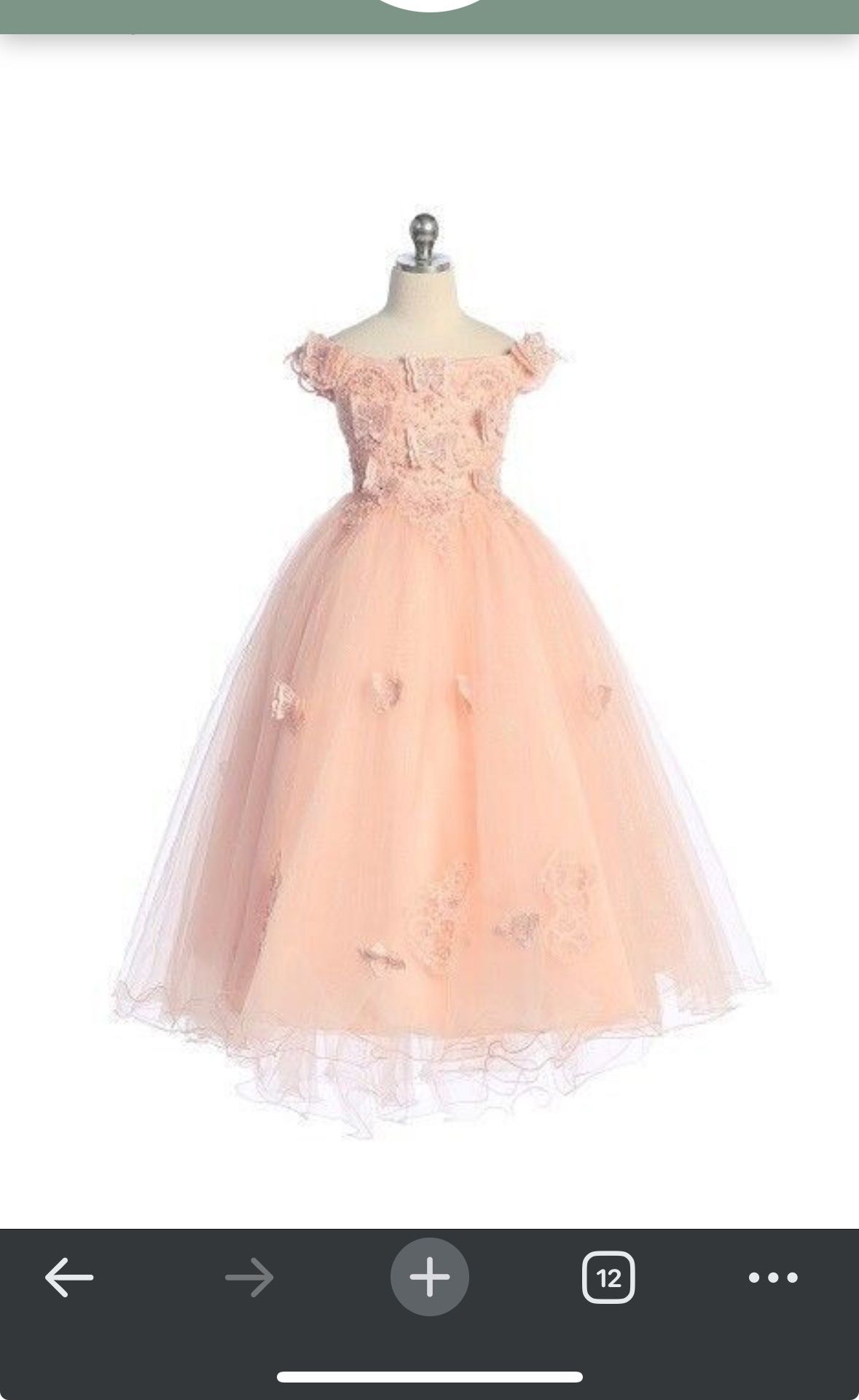 NEW Flower Girl Dress