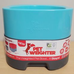Pet Weighter Weighted Pet Bowl NEW