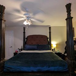 Four Poster Canopy King Size Bed