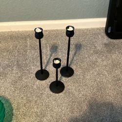 3 Candle Holders 