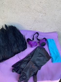 Steampunk Costume Set with Goggles and Accessories