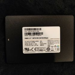 Samsung PM883 8TB SSD