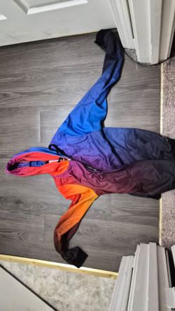 ZipUp Hoodie and Sweatpants Rainbow Set