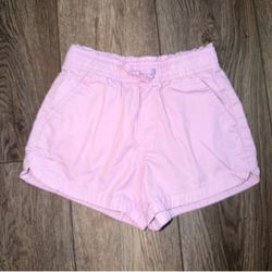 Gap Kids Girls Woven Shorts Sz S 6/6X Lavendar Lightweight Classic