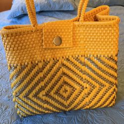 Yellow Mexican made Bag