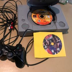 Ps1 W 2 Games And One Control 