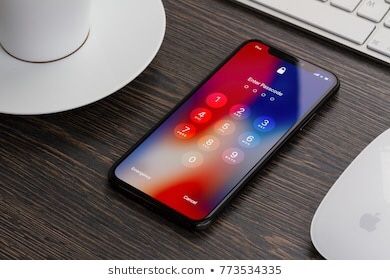 IPhone X 256 unlocked black (small crack on bottom back corner)