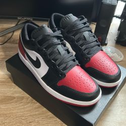 Air Jordan 1 Low - White/black/ Varsity Red-white 