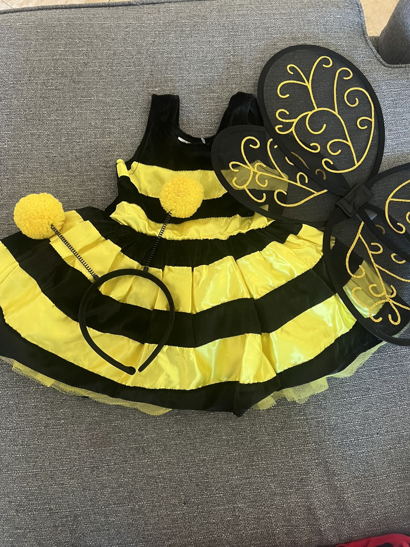 Bumblebee Dress 4T