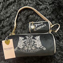 brand new Juicy Cotour purse with scottie dog logo 