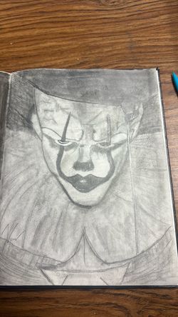 Pennywise dibujado a mano