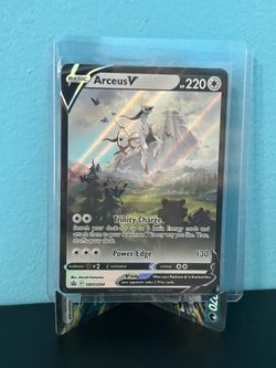 Arceus V promo Pokemon card