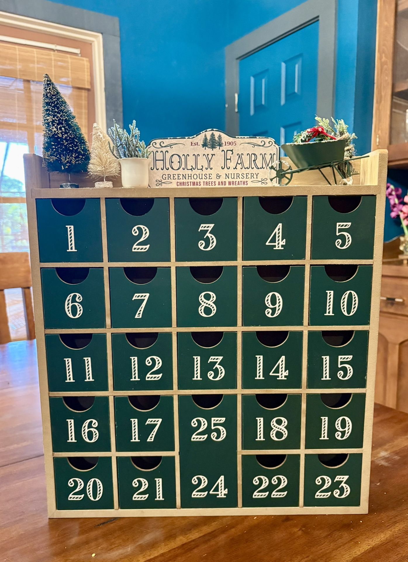 Wooden Advent Calendar