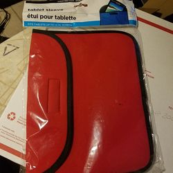 Soft 10 in tablet sleeve red