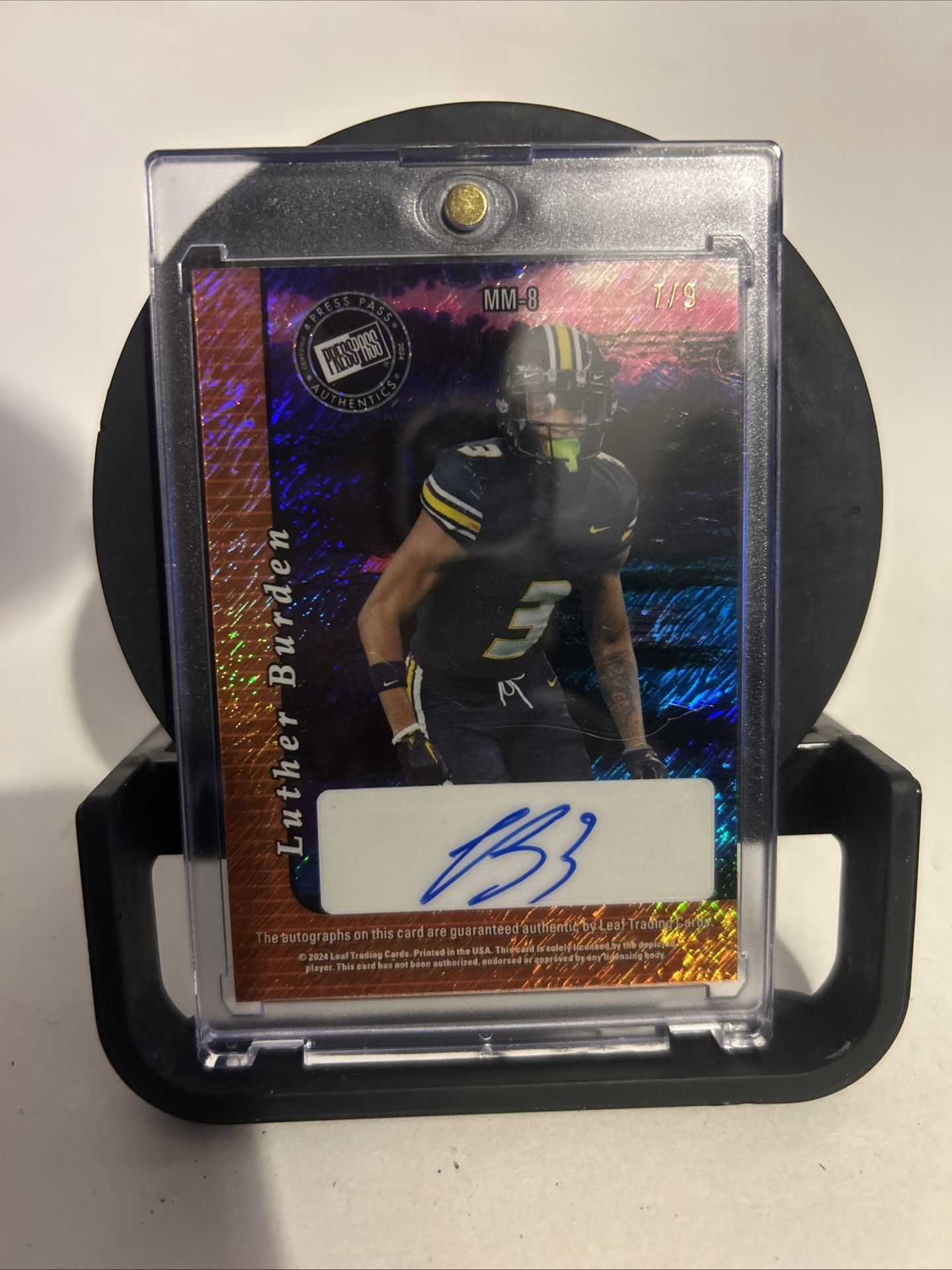 2025 Leaf Luther Burden & Brady Cook Dual Auto /9