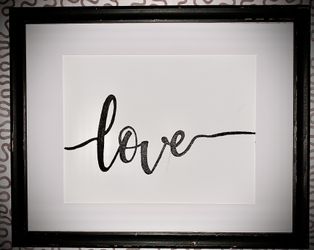 Canvas Board sign