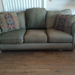 living room set ,couch opens up to a bed