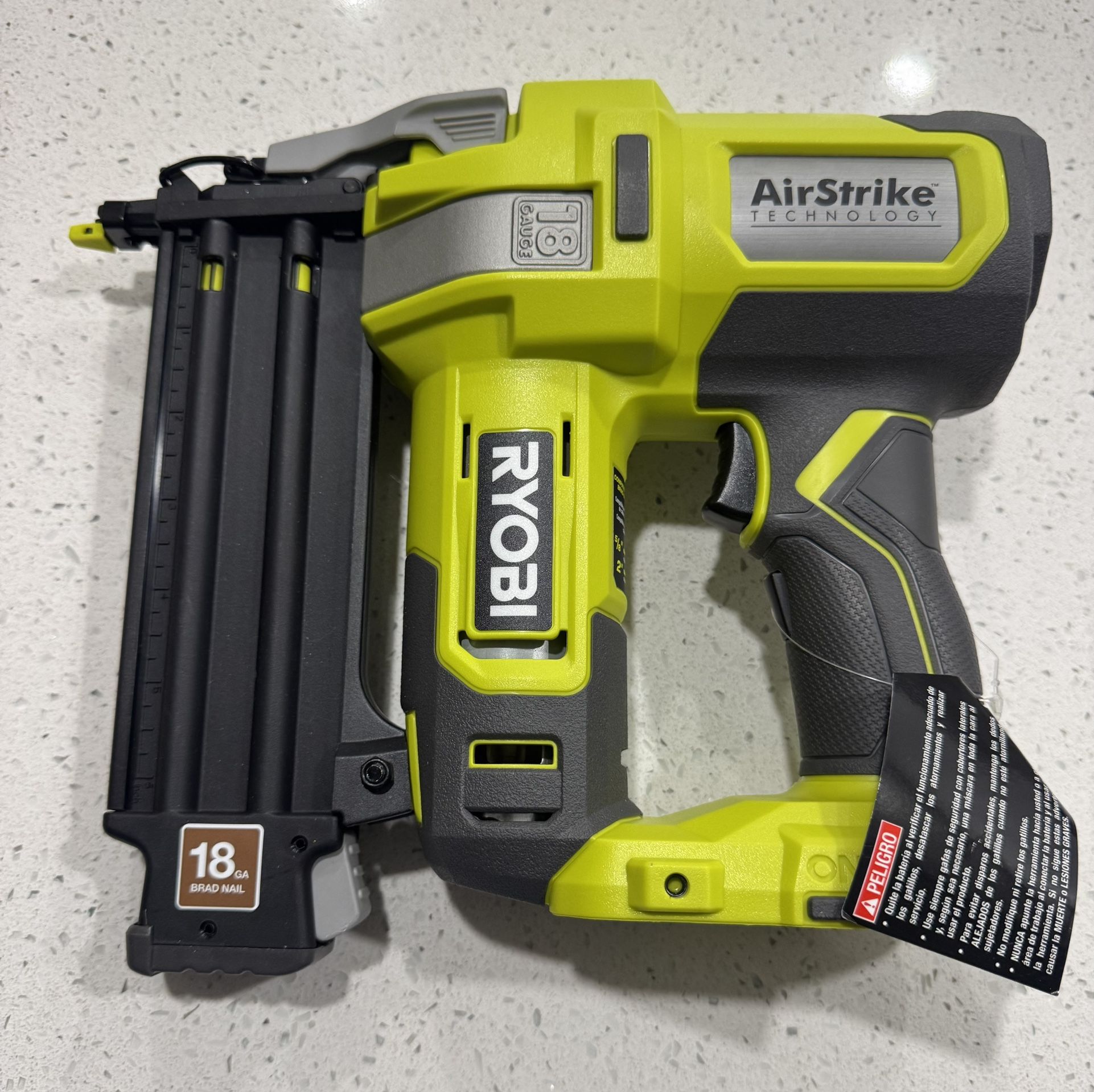 Ryobi One 18g Brad Nailer New Tool Only