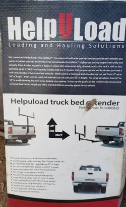 Truck Hitch mount bed Extender
