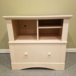 Printer Table, Cream Color
