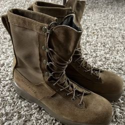 Army Coyote Belleville Boots Size 11.5 R, Worn Once, Almost Brand New