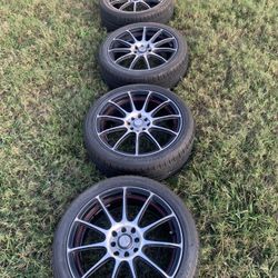 Wheels And Tires Set