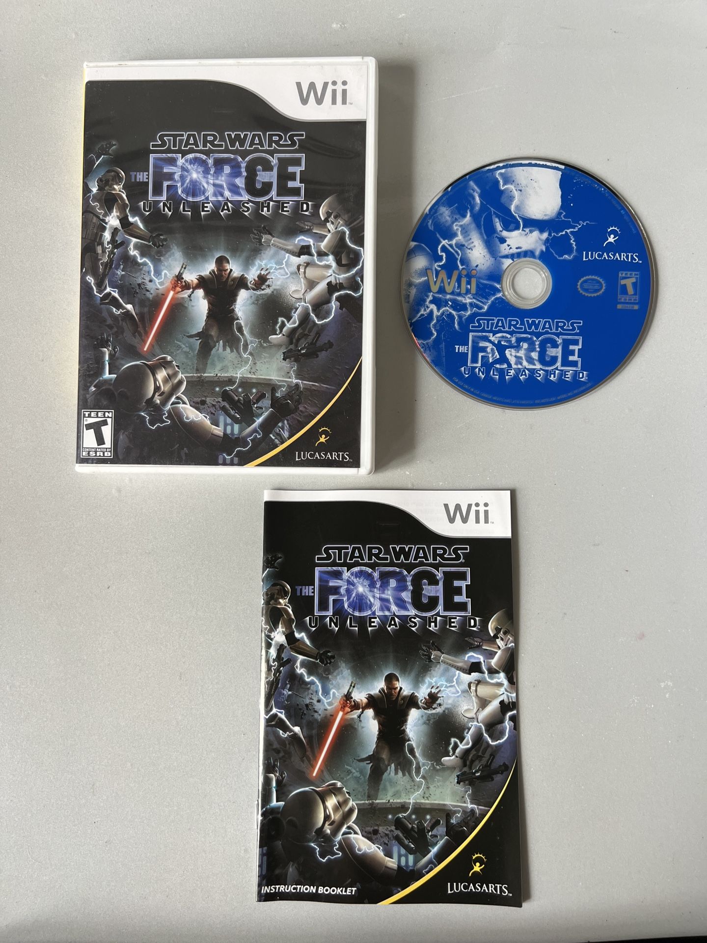 Star Wars: The Force Unleashed (Nintendo Wii, 2008)   