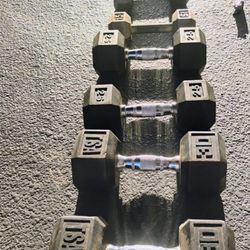 Dumbbells. 2 ...30.....2 25...2....15....2..10