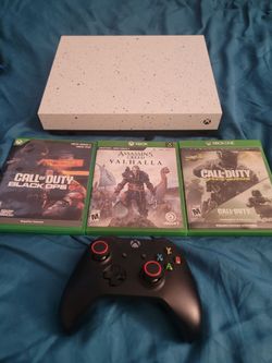 Special edition xbox one x with games