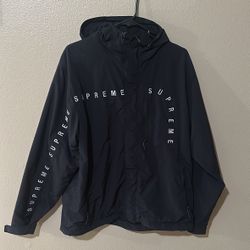 Supreme Windbreaker Curve Logos Ripstop Jacket 