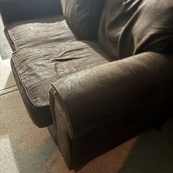 2 Brown Couches 
