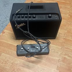 Fender GT40 And Fender Ms4 Pedal