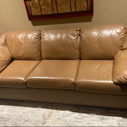 Leather Sofa 