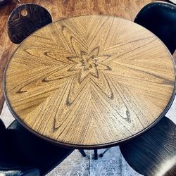 New Ashley Table With 4 Chairs Dining Set