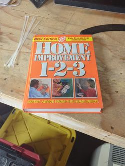 Home Depot Handy Fix It Improvement Book. 