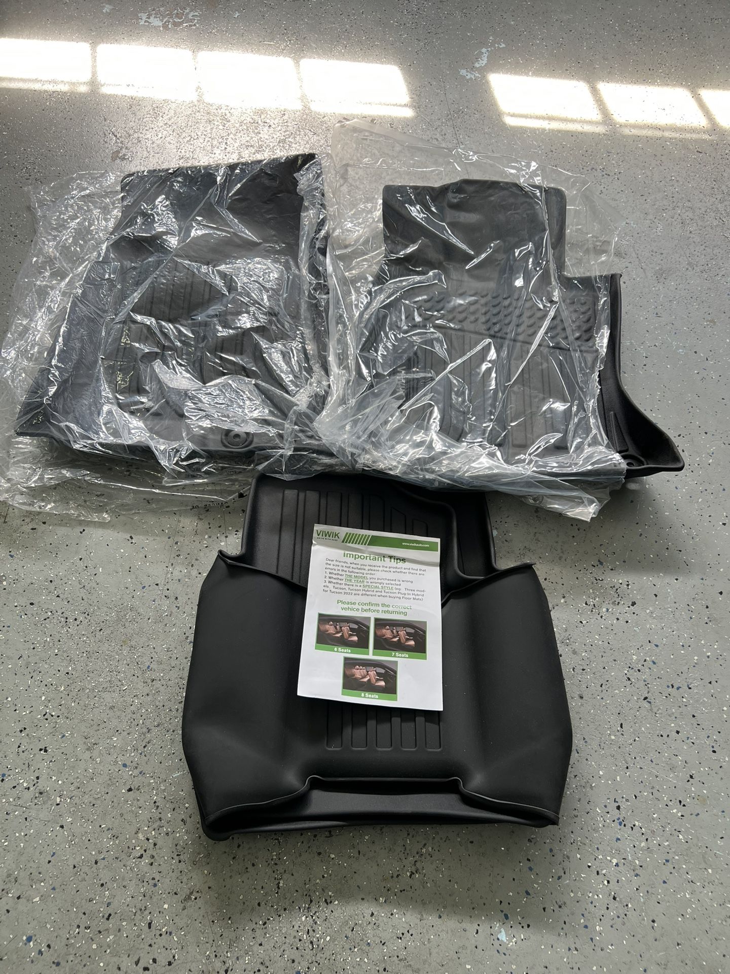 2022 hyundai tucson plug-in hybrid all weather floor mats