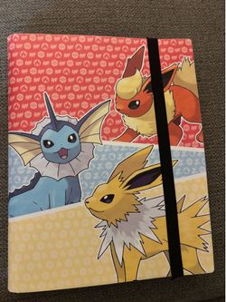 Pokémon cards and binders