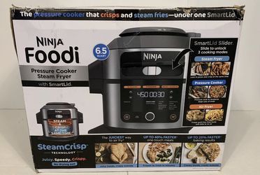 Ninja Foodi 14-in-1 Pressure Cooker 6.5 Qt Steam Fryer with Smart Lid OL501  622356569781