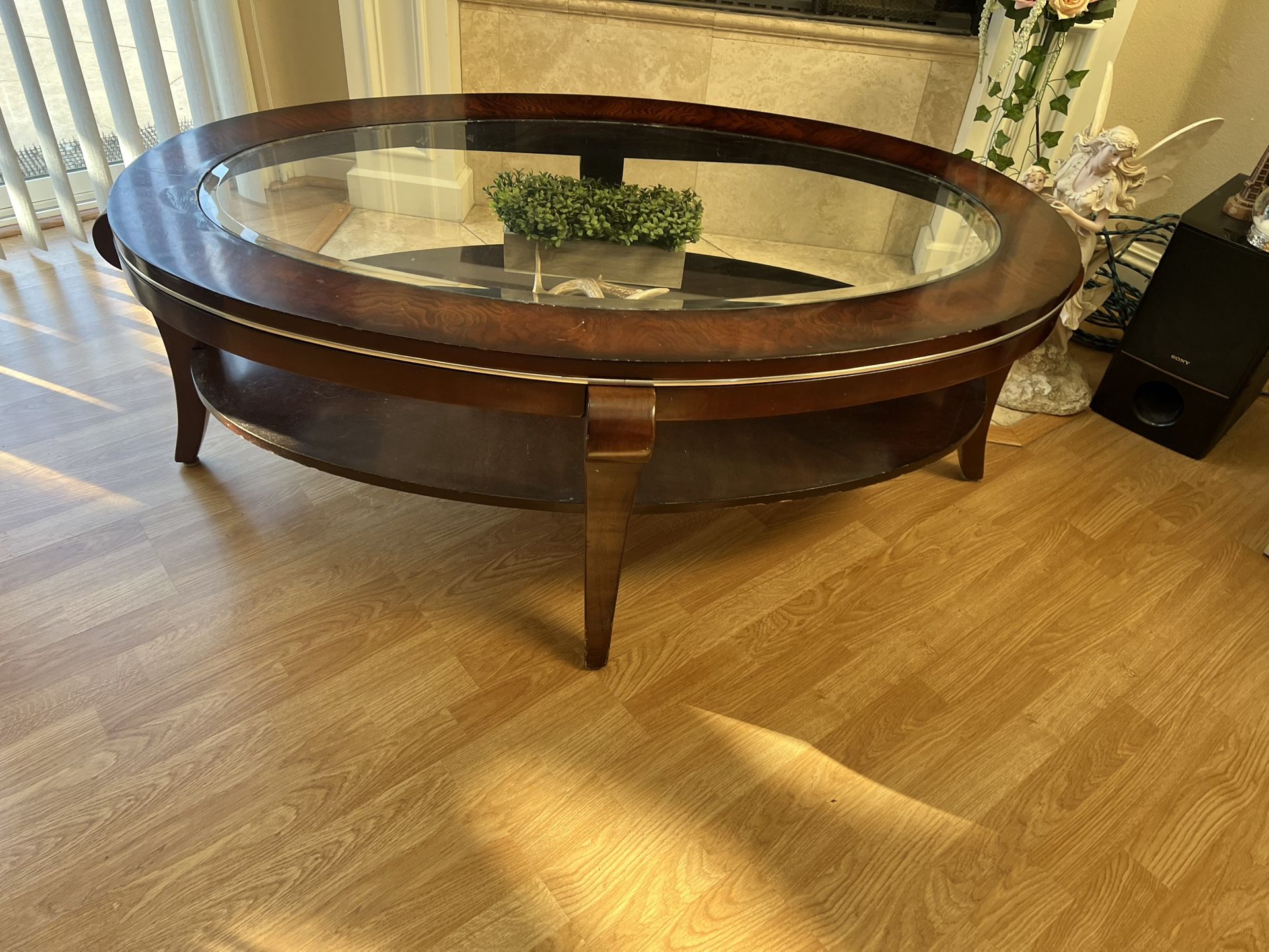 Coffee Table & 2 End Tables