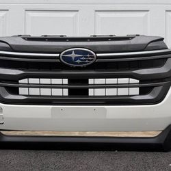 WHITE FORESTER 2025 2026 2027 SUBARU FRONT BUMPER