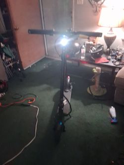 Electric Scooter with Front Light