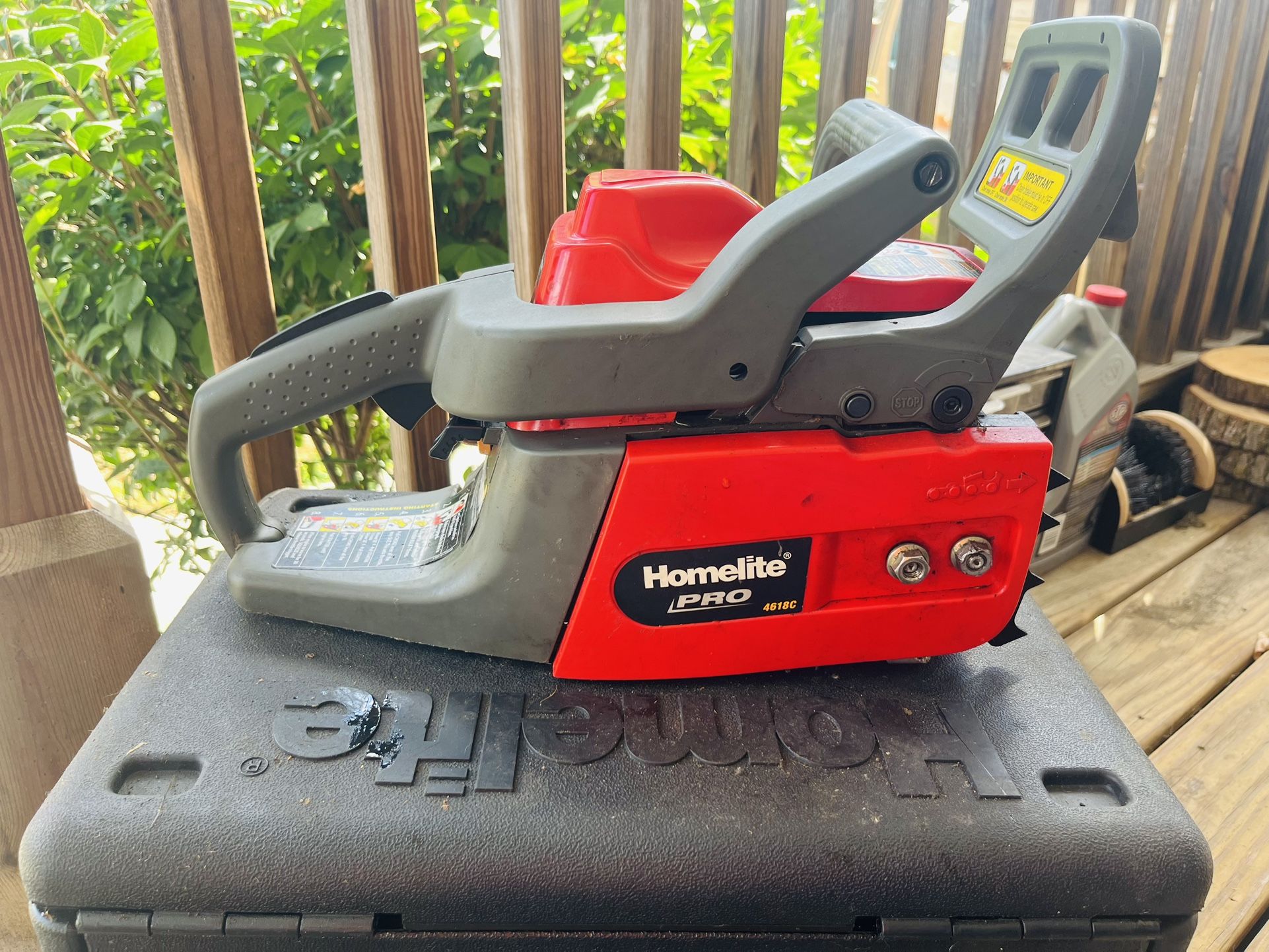 Homelite Pro Chainsaw