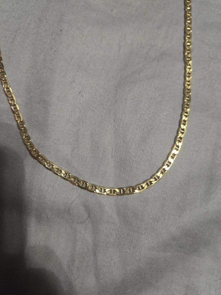 14k mariner gold chain 20in 5.83 Grams