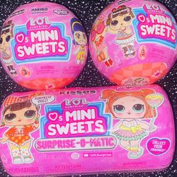 3 SET/::2 L.O.L Loves Mini Sweets S3 Dolls & L.O.L Loves Mini Sweets Surprise-O-Matic Doll Set
