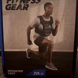 Brand New Fitness Gear Weighted Vest 20lb