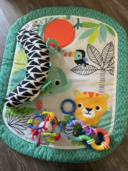 Baby Play Mat Tummy Time And Baby Toys 