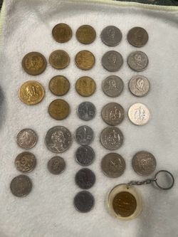 Vintage Mexican Peso Coin Collection