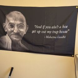 Ghandi poster 