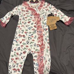 6month Baby Girl Footie